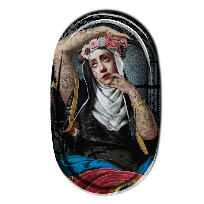 Nieuw, VOGLIO BENE, dienblad SAINTE RITA, 55x33cm, Pascal.vogliobene@gmail.com, Nieuw, Ophalen of Verzenden, Dienblad