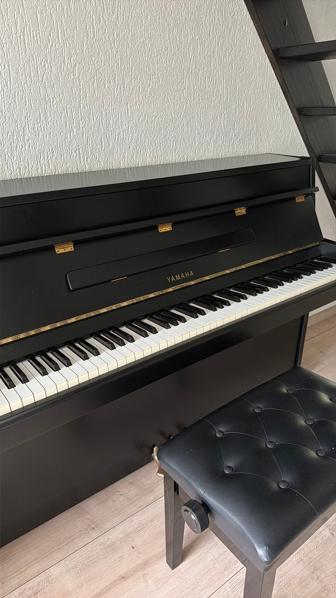 Yamaha piano, Ophalen, Zwart, Zo goed als nieuw, Piano