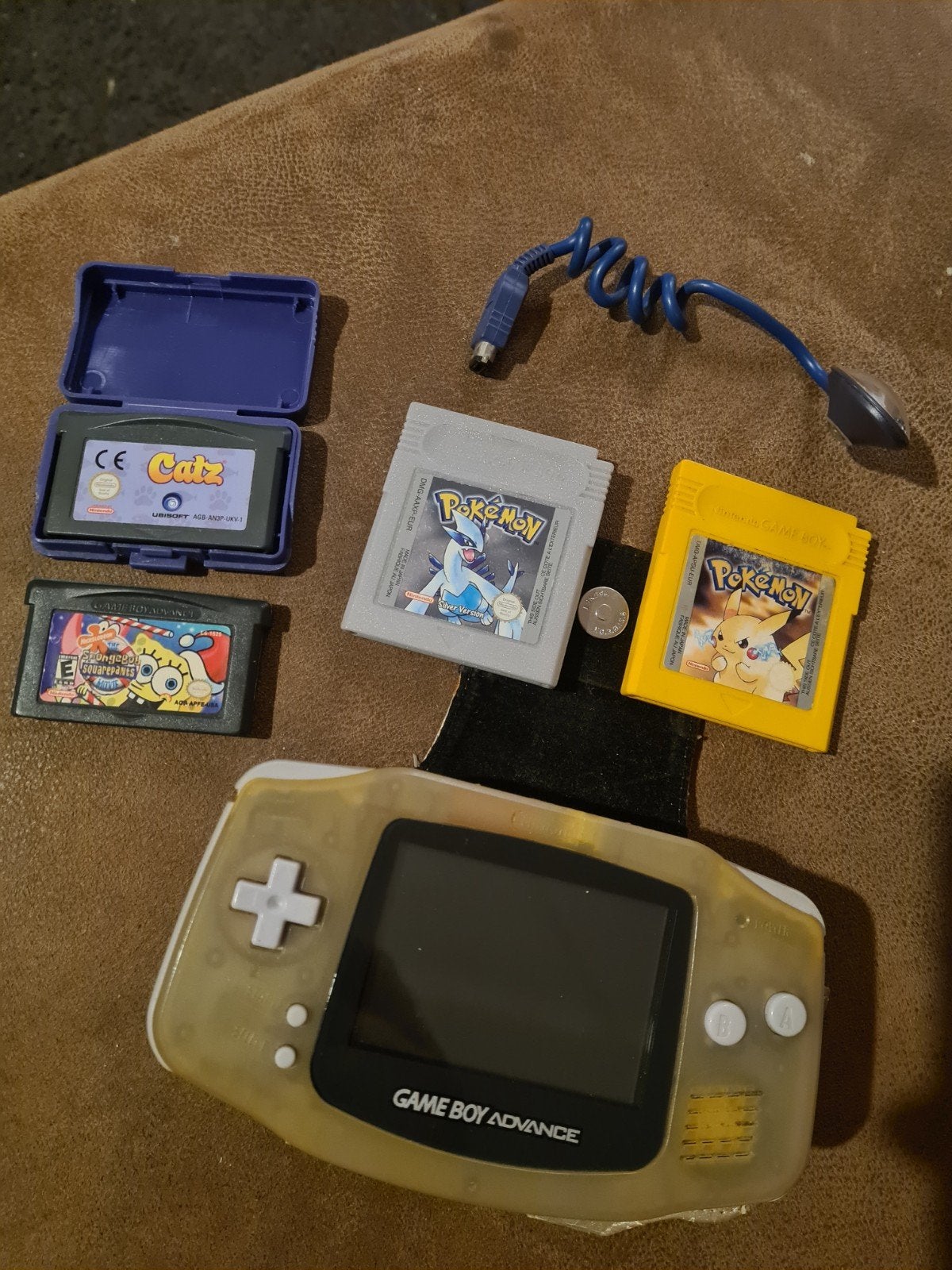 goed werkende Game Boy Advance met spellen, 1 speler, Ophalen of Verzenden, Gebruikt, Vanaf 3 jaar