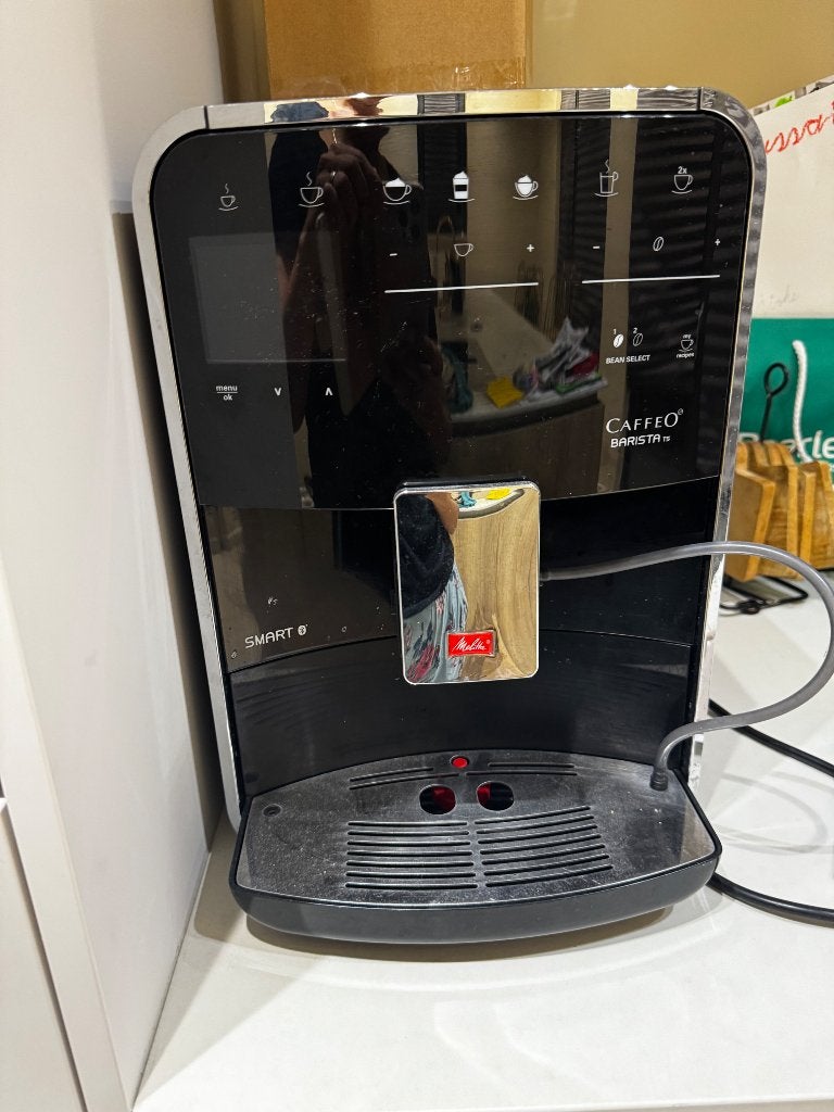 Koffie automaat caffeo Barista, Ophalen, Kunststof, Zwart, Overige merken