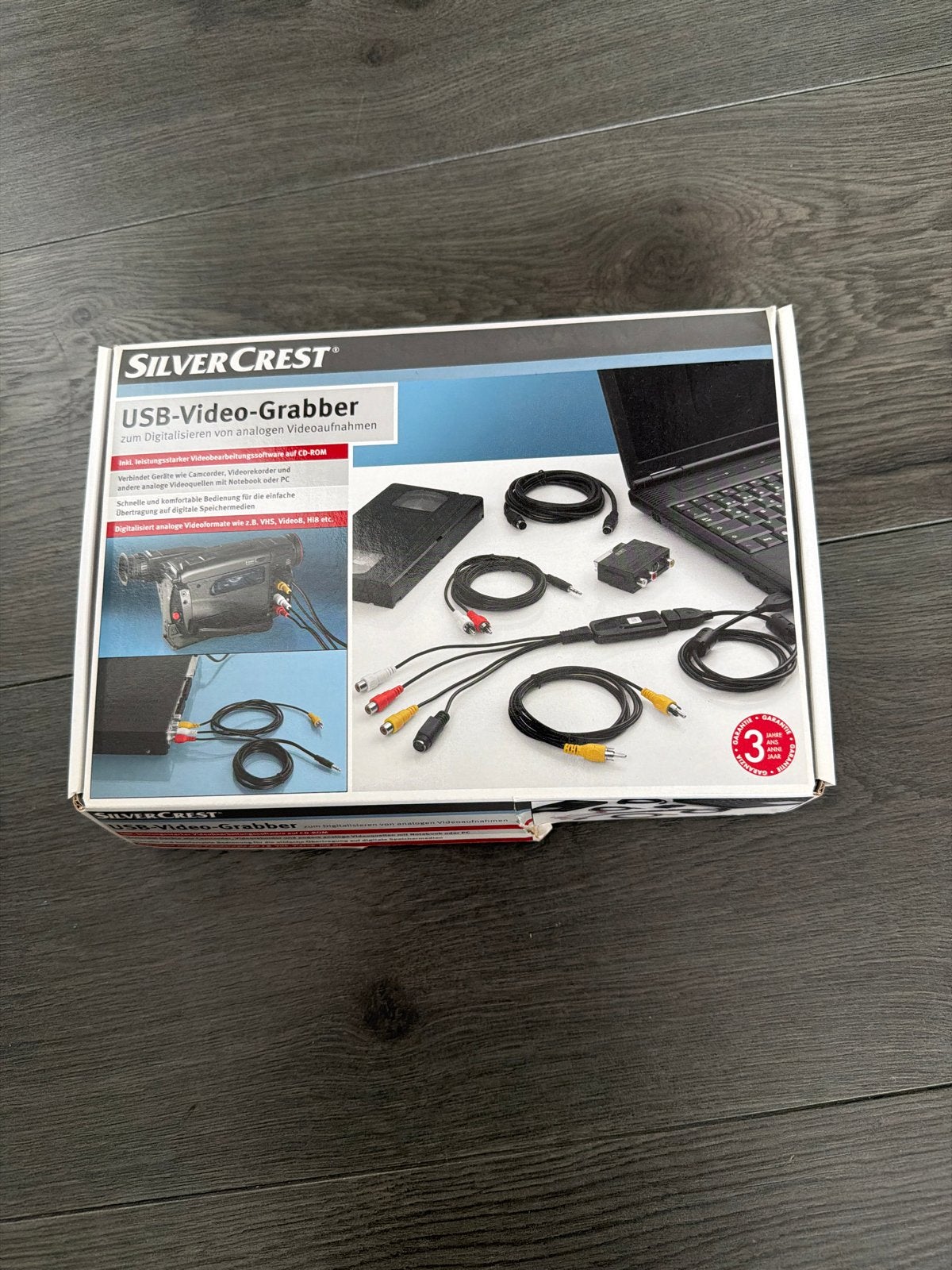 SilverCrest USB-Video-Grabber voor digitalisering, Ophalen of Verzenden, Gebruikt