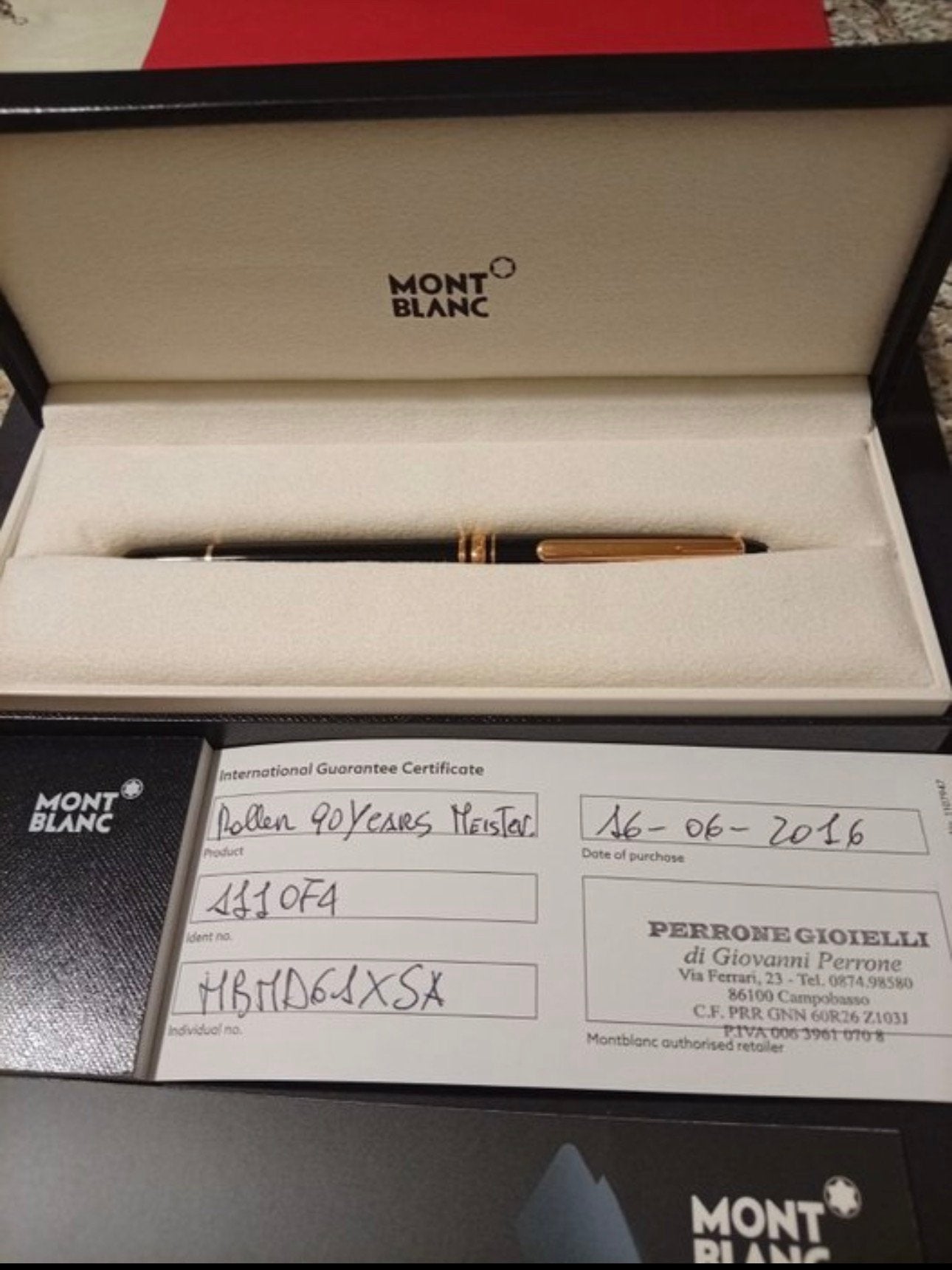 Montblanc - Meisterstück - Rollerpen, Ophalen of Verzenden, Zo goed als nieuw, Balpen, Mont Blanc