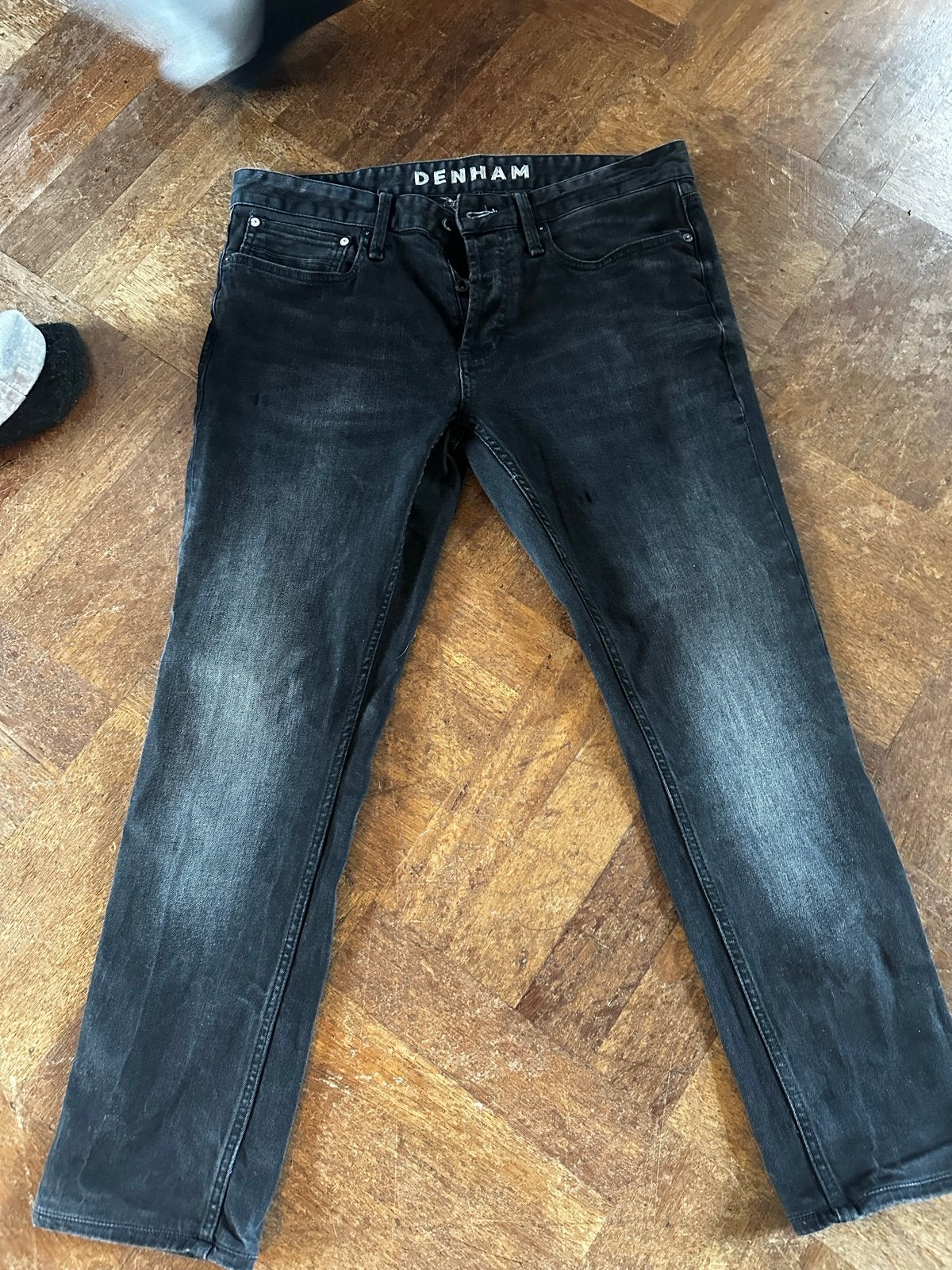 Denham Razor Slim Fit Jeans W34 L32 Zwart, Ophalen of Verzenden, Gedragen, Zwart, W33 - W34 (confectie 48/50)