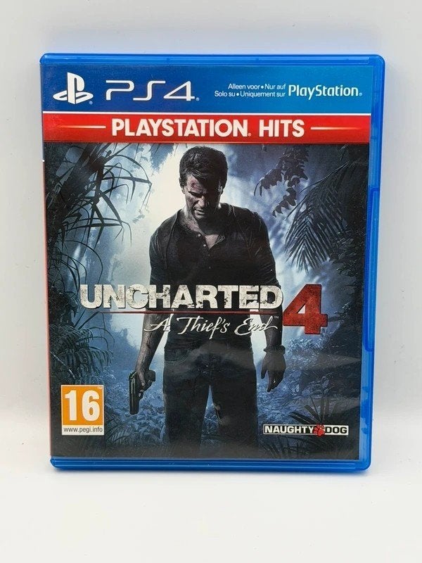 Uncharted 4 A Thiefs End PS4 PlayStation 4, Avontuur en Actie, 1 speler, Sony, Ophalen of Verzenden