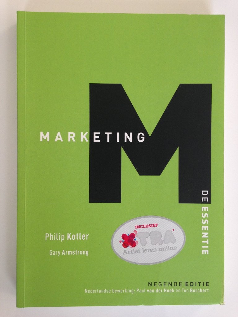 Boek Marketing de essentie - Philip Kotler, Ophalen of Verzenden, Beta, Gelezen, HBO