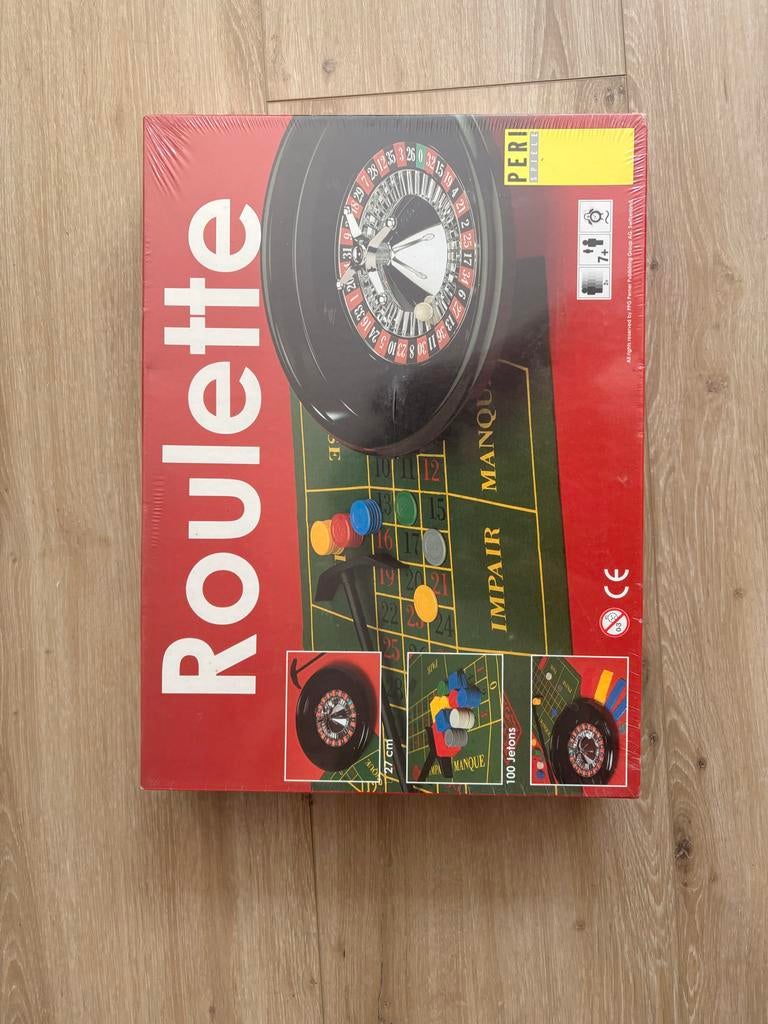 Roulette Spel - Nieuw in Verpakking, Een of twee spelers, Ophalen, Nieuw