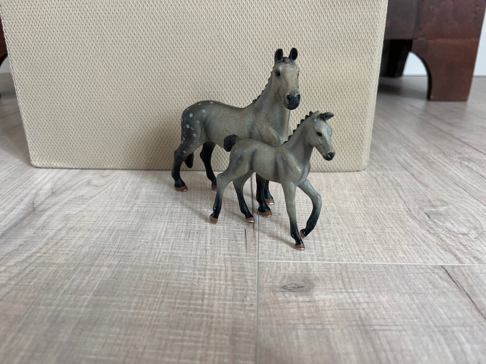 Schleich paard met veulen, Ophalen of Verzenden, Gebruikt, Jongen of Meisje