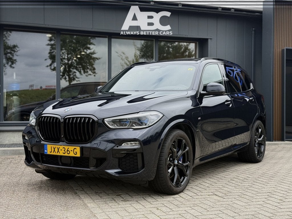 BMW X5 xDrive45e High Executive Skylounge Massage (bj 2020), Auto's, BMW, Bedrijf, Te koop, X5, 360° camera, 4x4, ABS, Achteruitrijcamera