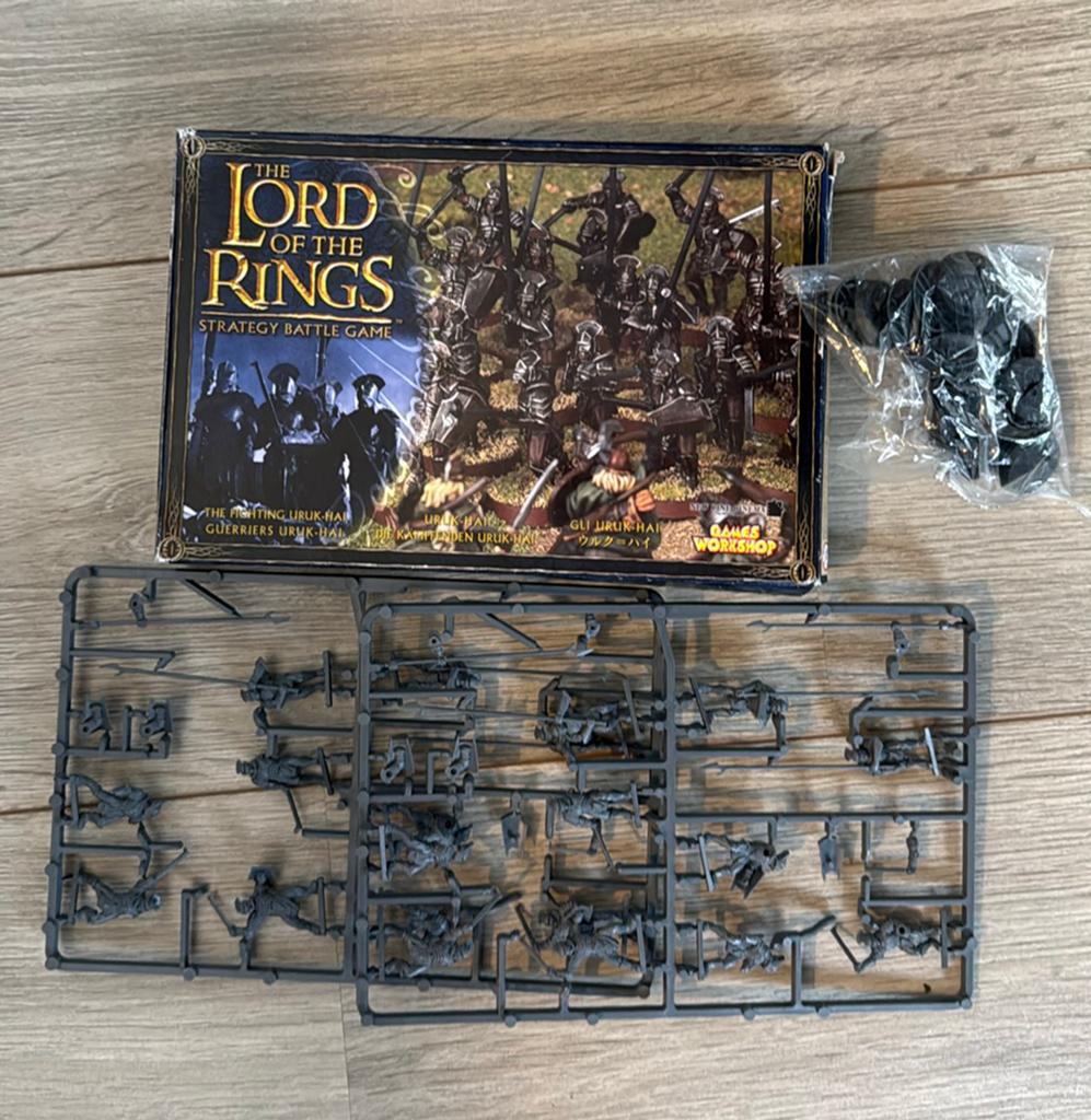 MESBG Uruk Hai warriors - nieuw in doos, Hobby en Vrije tijd, Wargaming, Ophalen of Verzenden, Zo goed als nieuw, Overige soorten