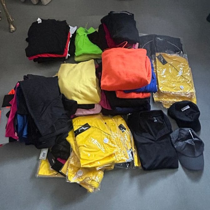 Grote partij nieuwe blanco kleding voor bedrukking, Ophalen, Nieuw