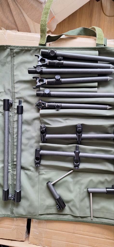 Century Rodpod voor 3 hengels - Carbon, Ophalen, Zo goed als nieuw, Overige typen