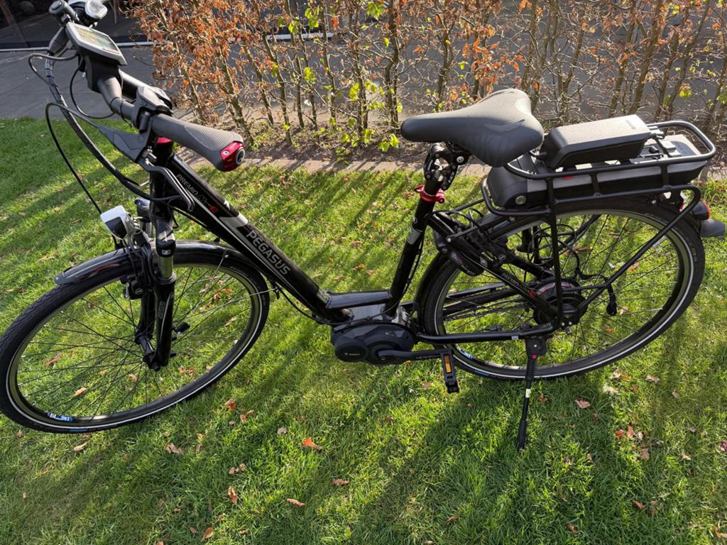 Pegasus Premio Nu-E elektrische fiets - Zo goed als nieuw, Zo goed als nieuw, 47 tot 51 cm, 50 km per accu of meer, Ophalen
