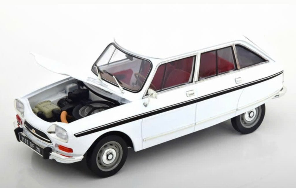 Citroen Ami Super 1974 Meije Wit schaal 1/18 NOREV 181679, Hobby en Vrije tijd, Modelauto's | 1:18, Verzenden, Nieuw, Auto, Norev