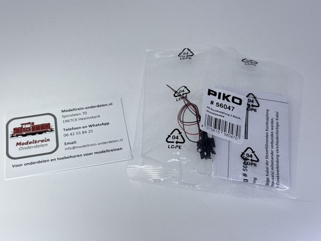 Piko 56047 - H0 Stroomvoerende kortkoppeling