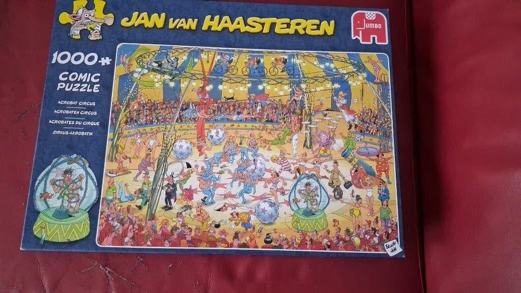 Jan van Haasteren het circus 1000 stukjes compleet, Ophalen, 500 t/m 1500 stukjes, Zo goed als nieuw, Legpuzzel