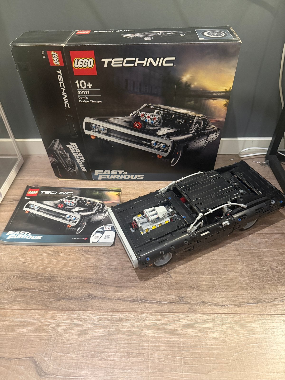 Lego technic dodge charger 42111, Kinderen en Baby's, Speelgoed | Duplo en Lego, Ophalen of Verzenden, Zo goed als nieuw, Technic