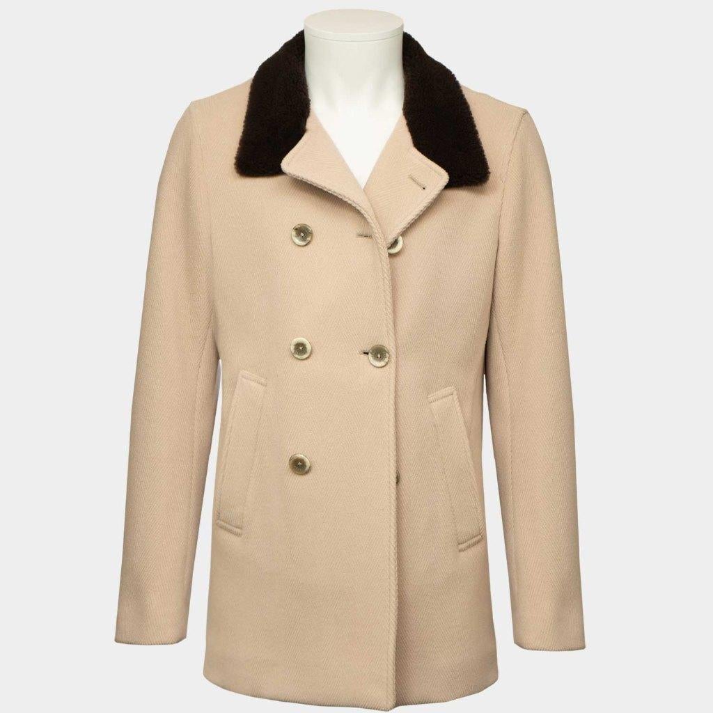 Herno Mantel Gebroken Wit Nieuw Maat 52, Kleding | Heren, Jassen | Winter, Overige kleuren, Nieuw, Overige maten, Ophalen of Verzenden