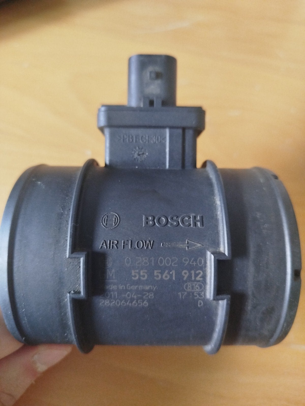 Bosch LMM Maf Sensor Opel Corsa D Astra J Meriva B Chevrolet, Auto-onderdelen, Motor en Toebehoren, Ophalen of Verzenden