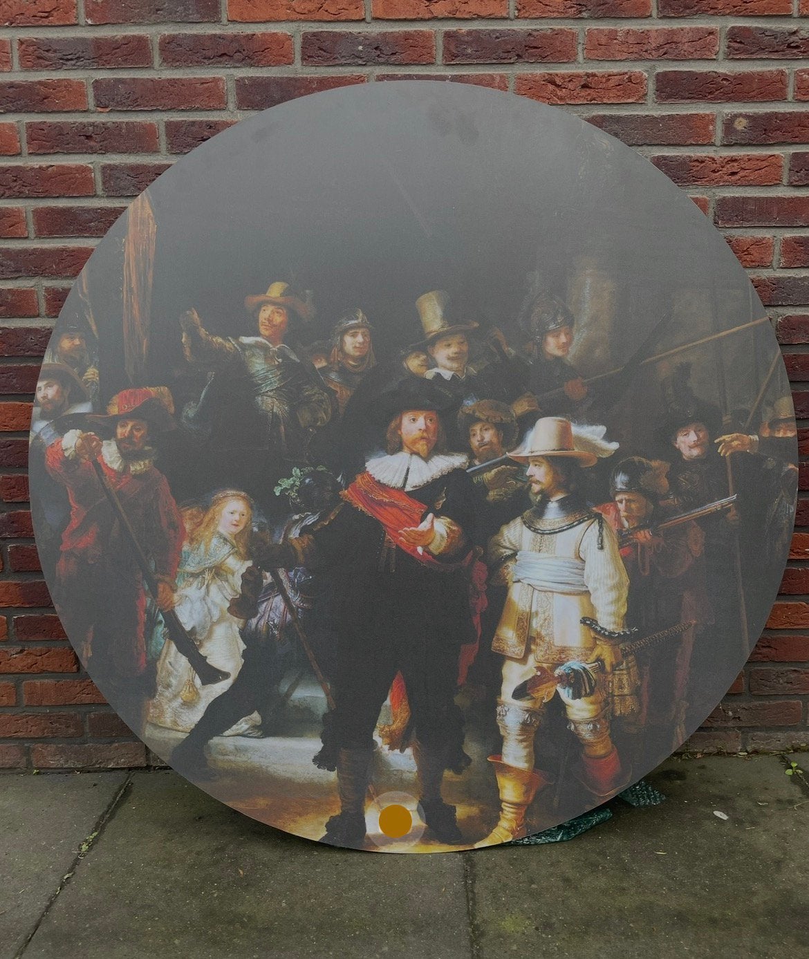 De Nachtwacht, rond Hip Orgnl Ø120cm, Ophalen, Zo goed als nieuw
