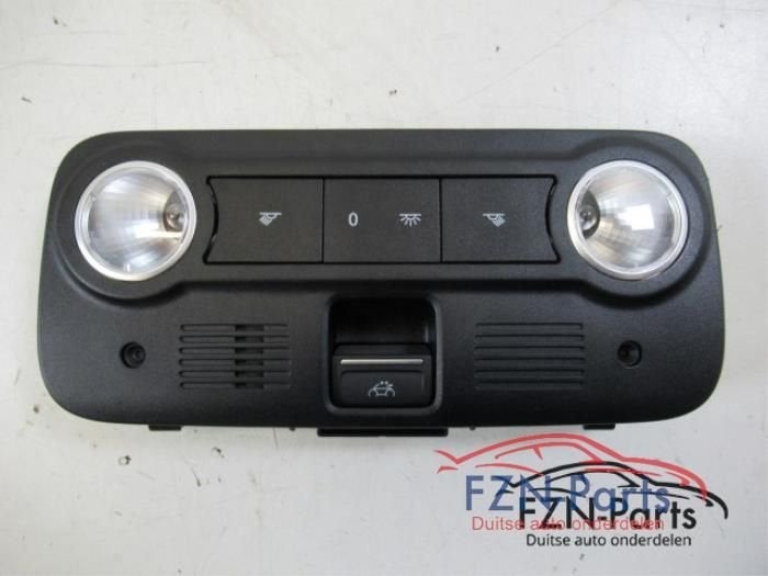 VW Beetle 5C Cabrio Binnenverlichting Leeslampje Zwart (1Q09, Auto-onderdelen, Ophalen of Verzenden, Gebruikt