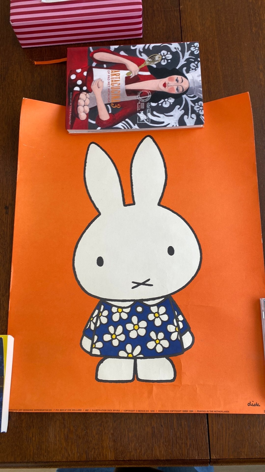 Originele Nijntje poster, Ophalen of Verzenden, Zo goed als nieuw