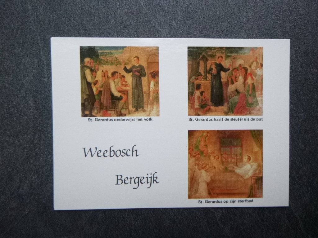 Bergeijk-Weebosch, rk parochie H. Gerardus-Majella 1984, Verzenden, 1980 tot heden, Ongelopen, Noord-Brabant