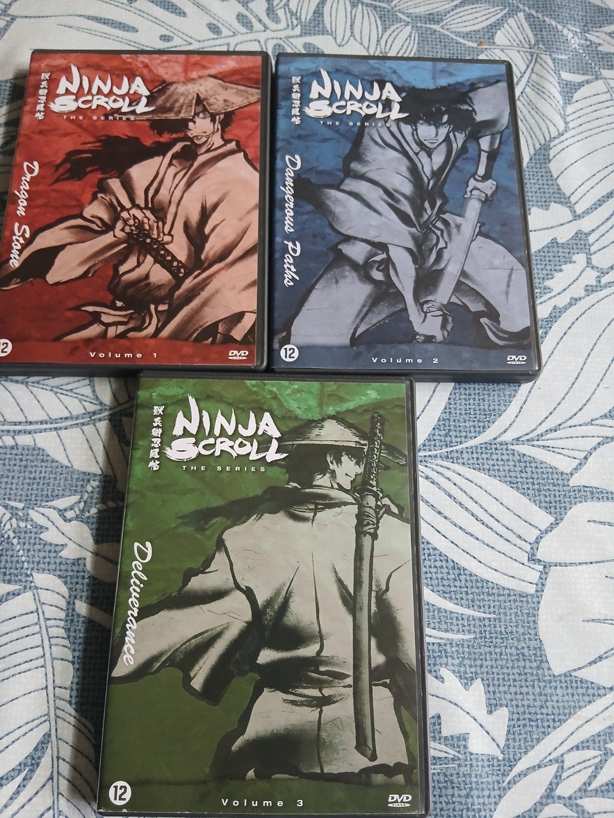 Ninja Scroll volume 1 t/m 3, Ophalen of Verzenden, Gebruikt