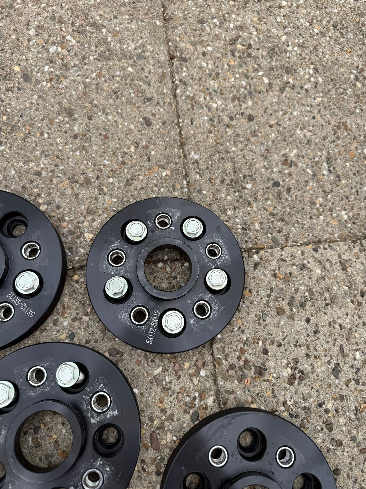Spacers 5x112 - 22 mm.Slechts een week gebruikt, Ophalen of Verzenden, Gebruikt
