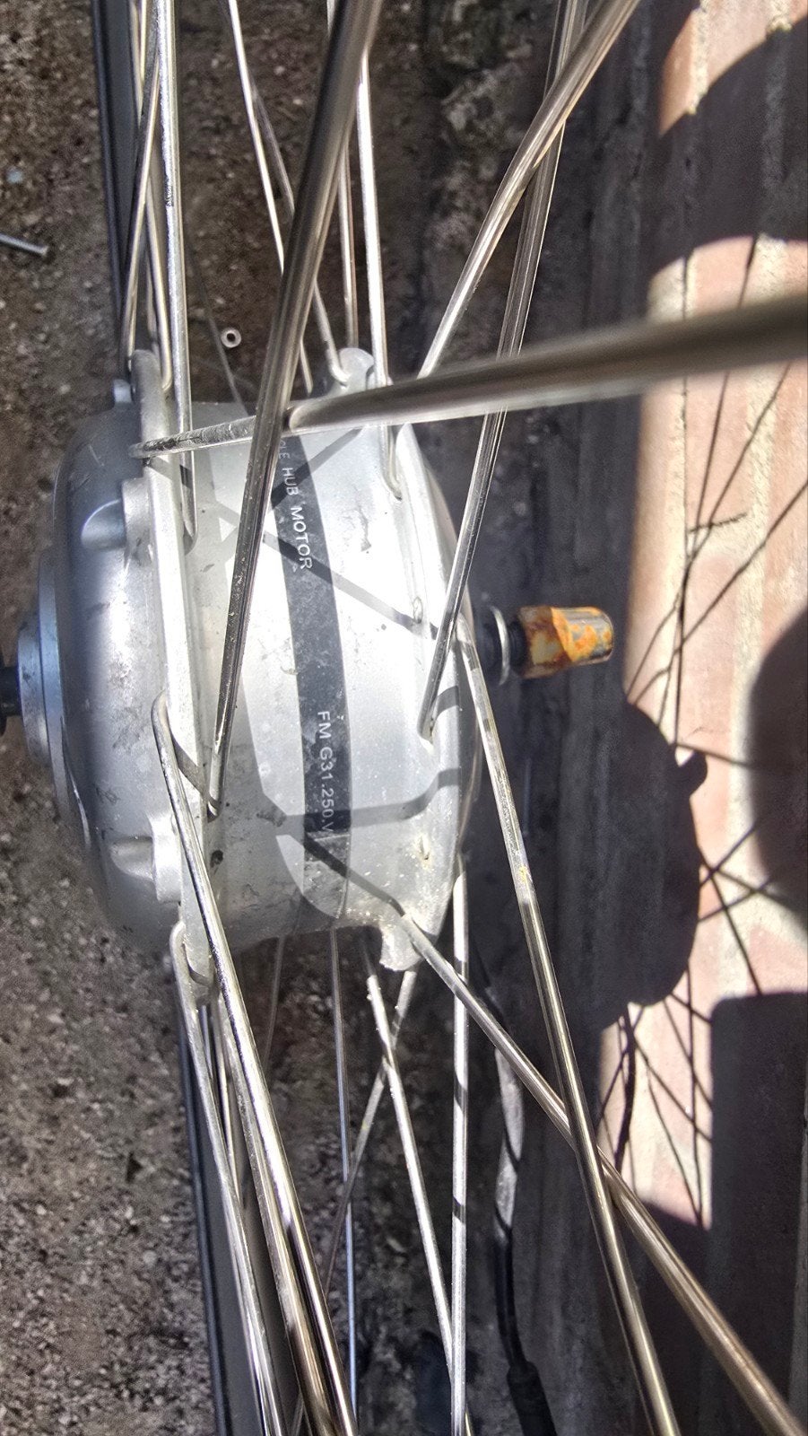 Bafang Voorwielmotor 36V 250W G31.250.V - 6 pins, Ophalen of Verzenden, Gebruikt, Overige merken