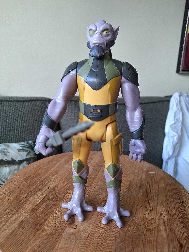 Star Wars Garazeb "zeb" orrelios, Ophalen of Verzenden, Zo goed als nieuw, Actiefiguurtje