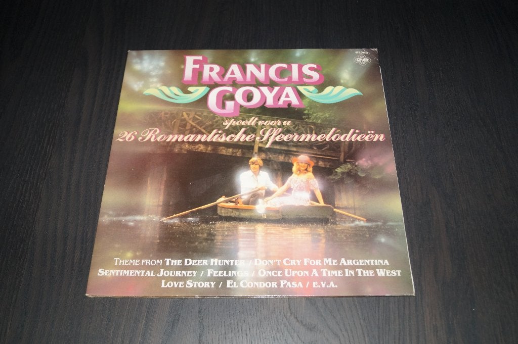 LP Francis Goya - 26 Romantische sfeermelodieën - 2LP's, Ophalen, LP, Pop, Inclusief binnenhoes