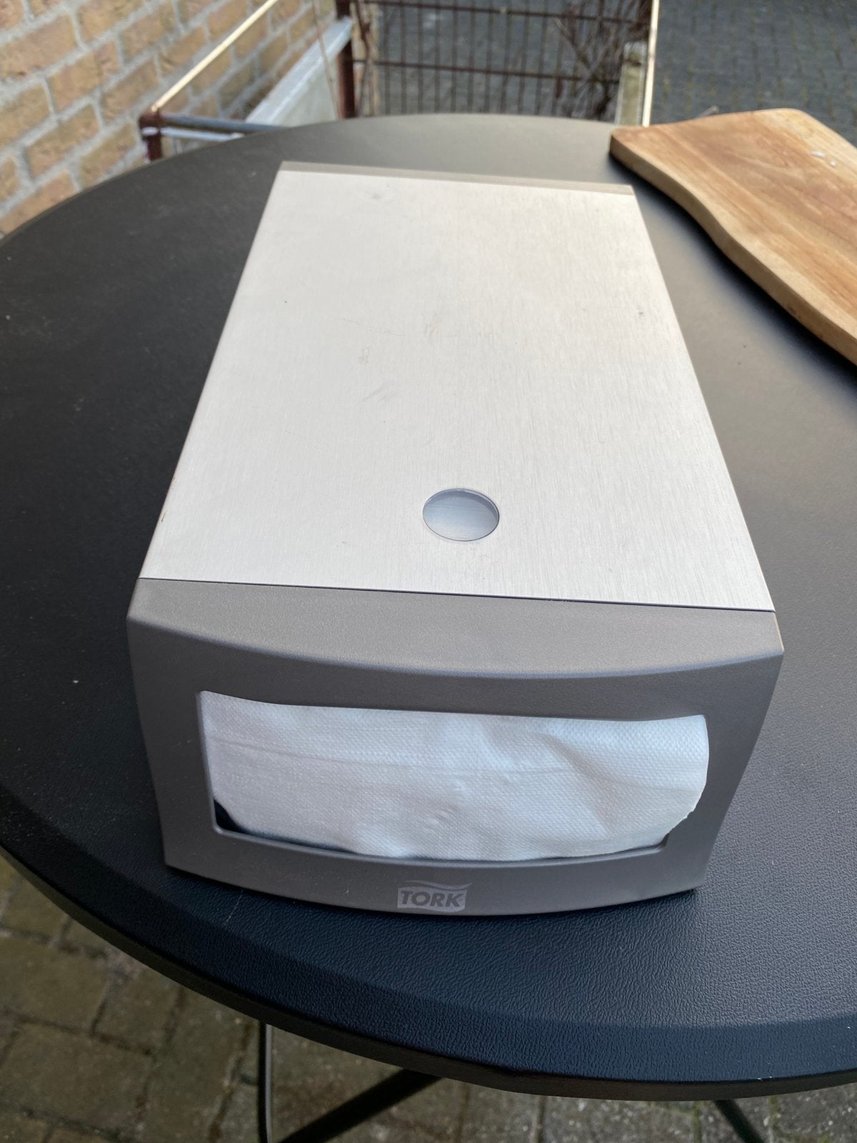 Tork servethouder / dispenser – nette staat, Minder dan 20 liter, Boiler, Ophalen of Verzenden, Minder dan 3 jaar oud
