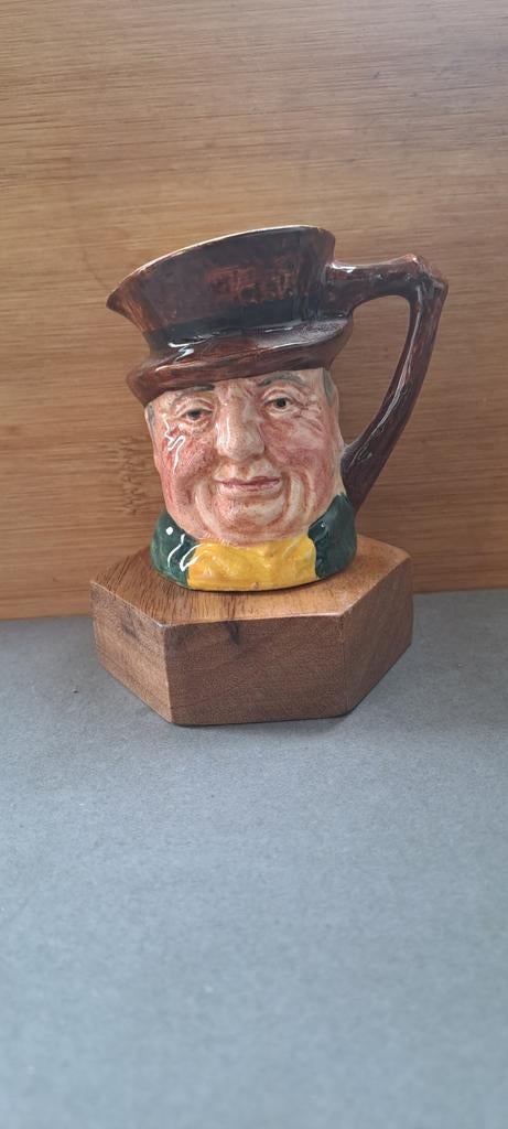 Vintage Sandland Tony Weller Character Jug - Dickens (5cm), Ophalen of Verzenden