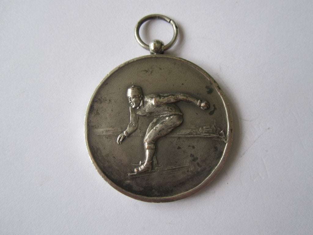 Medaille schaatsen, Ophalen of Verzenden, Overige materialen, Nederland