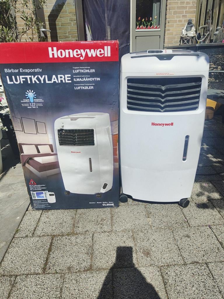 Honeywell aircooler, Ophalen, Gebruikt