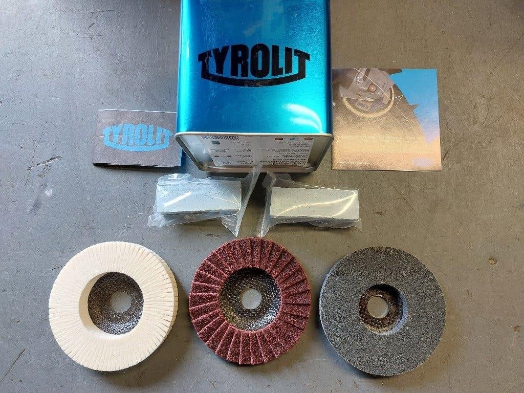 Tyrolit 741291 Polijstschijven S-Polish Set Polijstset 125mm, Auto diversen, Onderhoudsmiddelen, Ophalen of Verzenden, ., ., .
