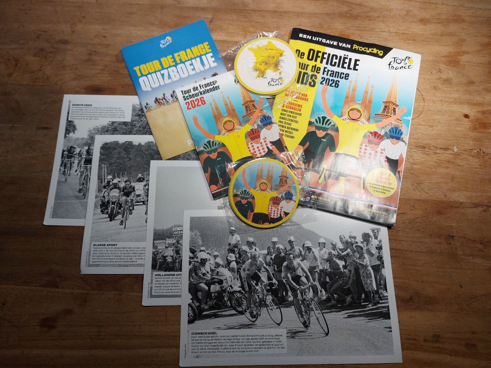 Officiële Tour de France gids 2026, Boeken, Ophalen