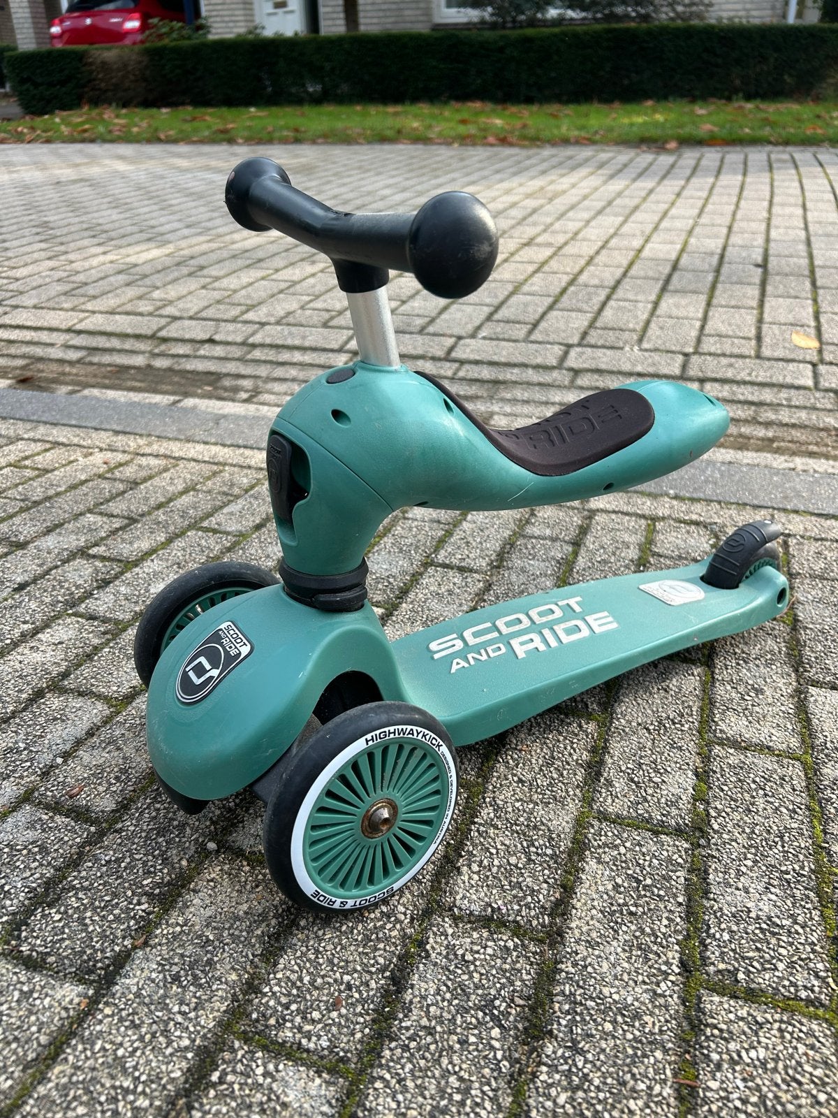 Scoot and Ride Highwaykick 1 - 2-in-1 step en loopfiets, Ophalen of Verzenden, Gebruikt, Gewone step