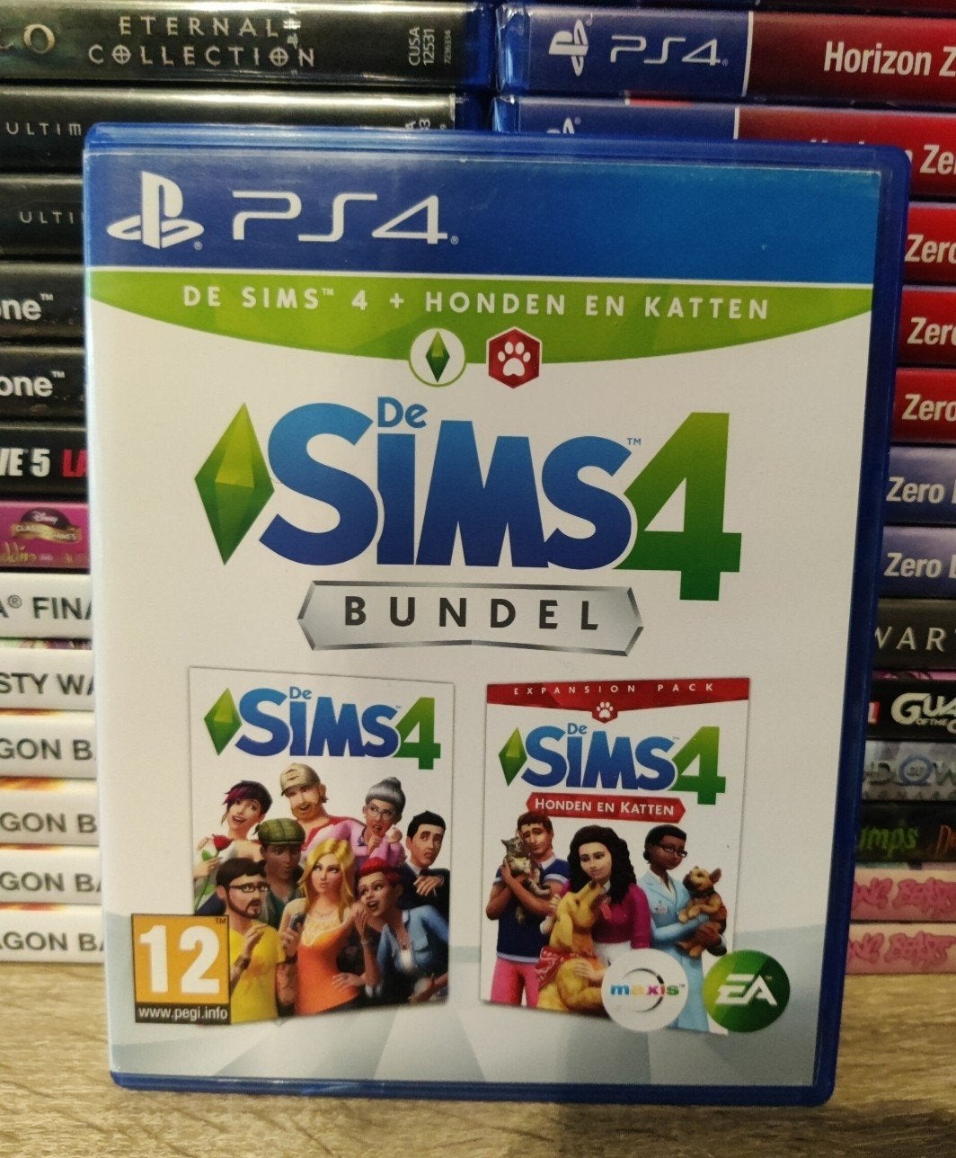 de Sims 4 honden en katten bundel PlayStation 4, J, 1 speler, Ophalen of Verzenden, Zo goed als nieuw