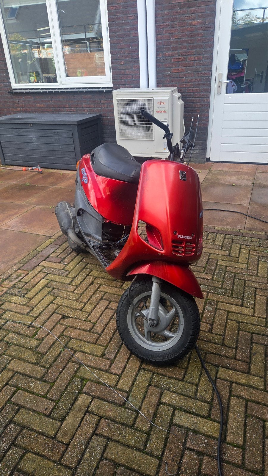zip type 2 (ssl25) 125-180 project frame, Fietsen en Brommers, Ophalen, Gebruikt, Frame, Piaggio