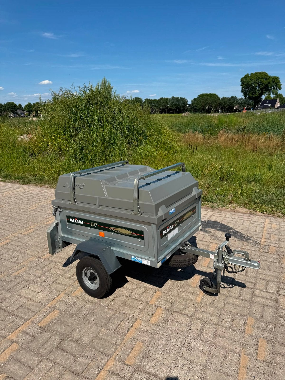 Erde daxara 127 bagagewagen/aanhangwagen, Caravans en Kamperen, Ophalen, Zo goed als nieuw