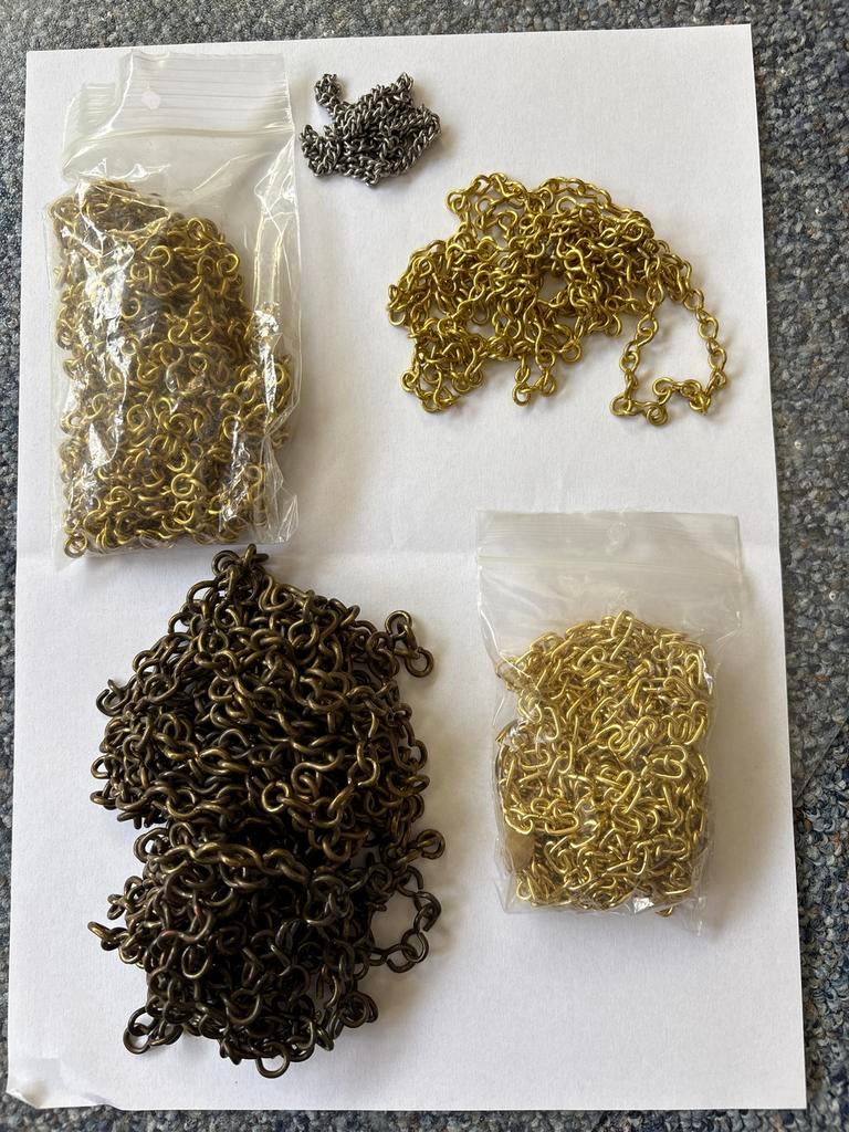 Klokkenmaker kettingen, Ophalen, Gebruikt, Overige kleuren, Overige materialen