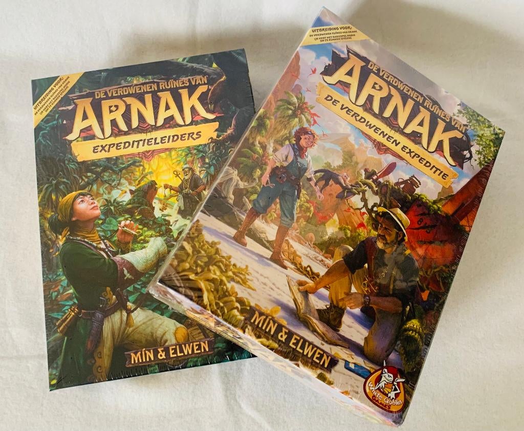 Arnak : Expeditieleiders + de verdwenen Expeditie - Nieuw, Hobby en Vrije tijd, Gezelschapsspellen | Bordspellen, White Goblin Games