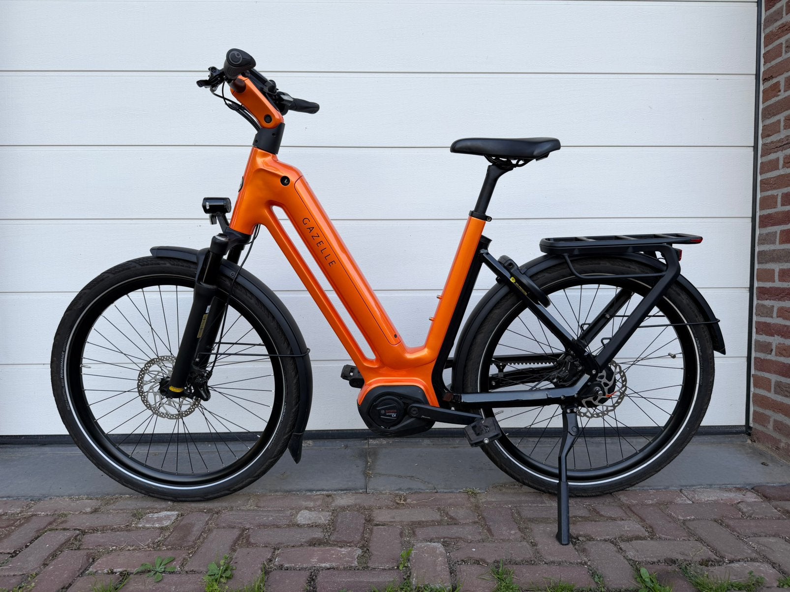 Gazelle Eclipse C380 SE zgan, Ophalen, Zo goed als nieuw, 50 km per accu of meer, 55 tot 59 cm