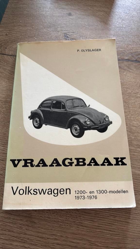 Vraagbaak Volkswagen 1200-en 1300-modellen, Ophalen of Verzenden