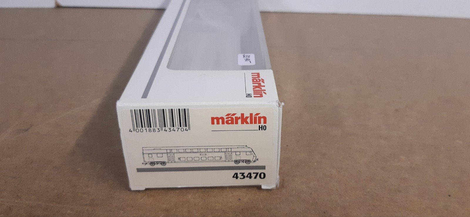 Marklin 43470 lege doos.
Doos van stuurstand wagon., Ophalen of Verzenden