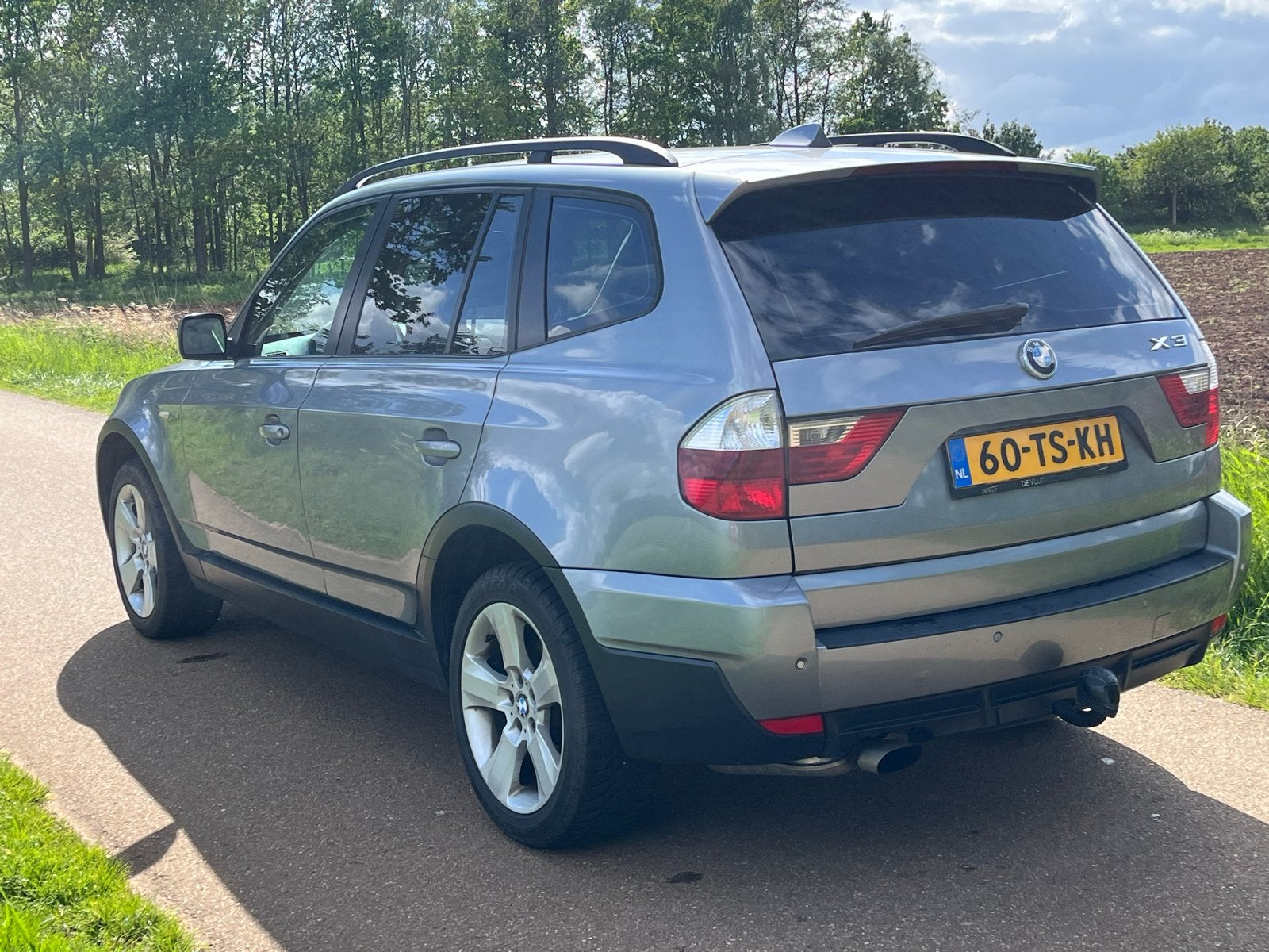 BMW X3 2.0 - metallic Grijs, Auto's, 1995 cc, 4 cilinders, Bruin, Handgeschakeld