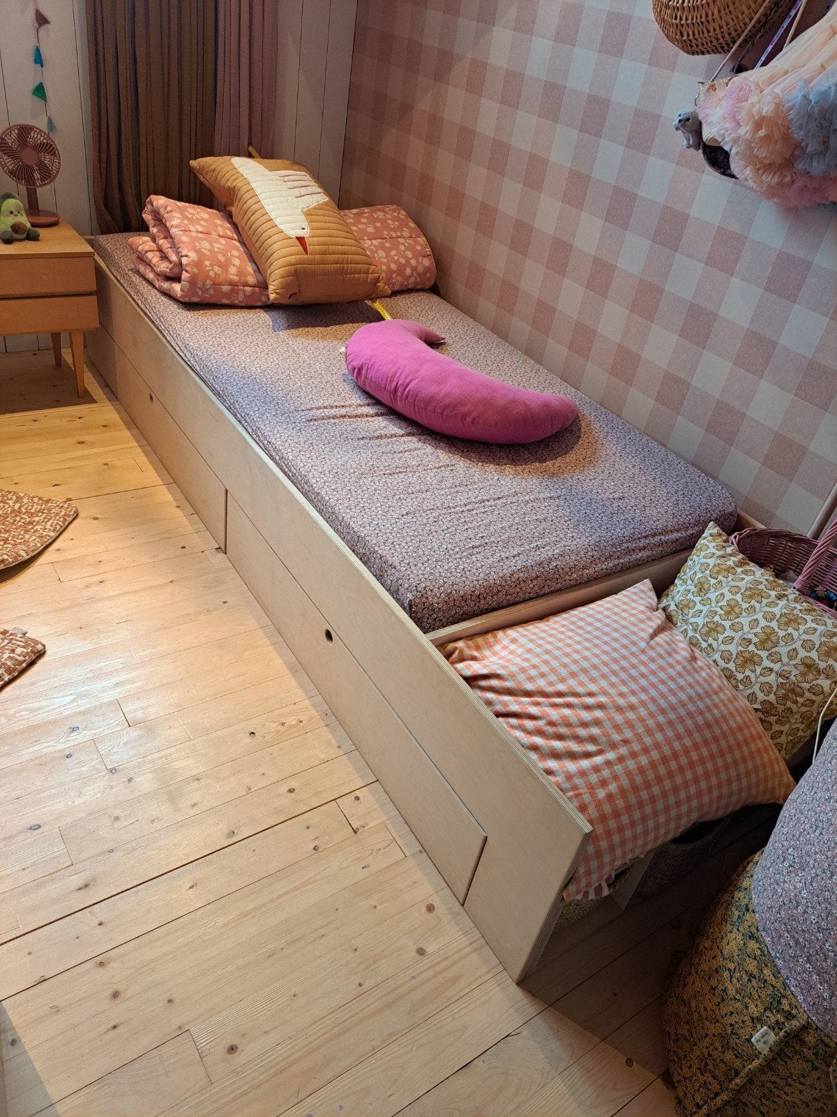 Little Dreamers eenpersoons bed Koen, Ophalen, Eenpersoons, Bruin, Hout
