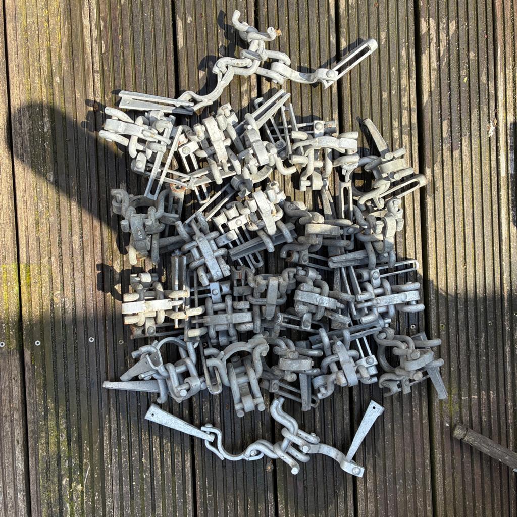 22x Kruiskoppeling 48.3mm - Steigerkoppelingen, Doe-het-zelf en Verbouw, Ophalen of Verzenden, Gebruikt, Minder dan 50 mm, Overige typen