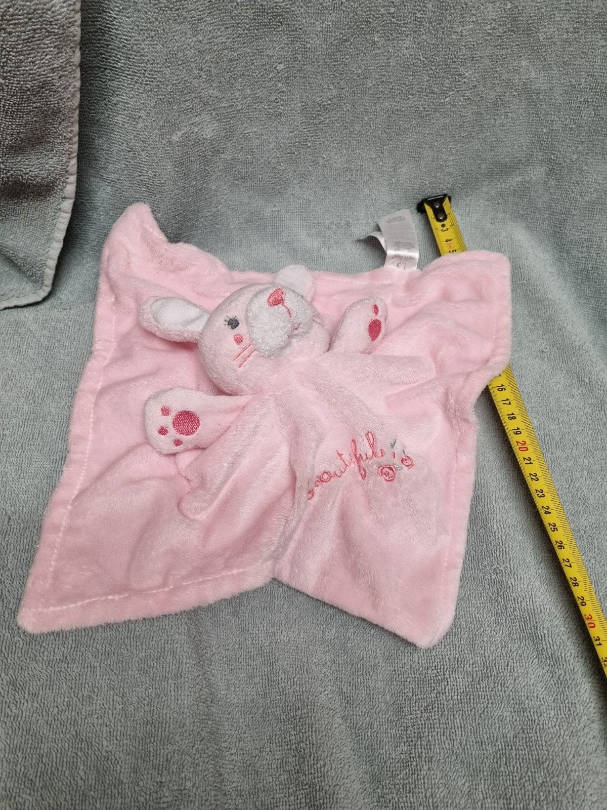 Primark knuffel konijn doekje roze nr 34, Kinderen en Baby's, Speelgoed | Knuffels en Pluche, Ophalen of Verzenden, Konijn